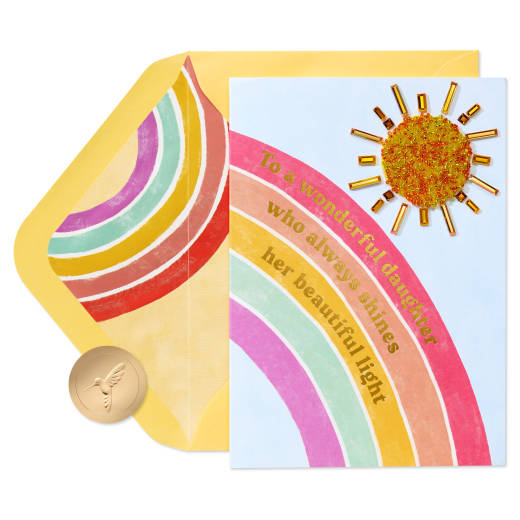 All The Love Birthday Greeting Card for Daughter Image 1