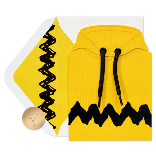 Peanuts Sweatshirt Peanuts Blank Greeting Card Image 1