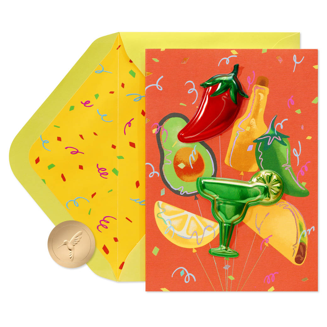 Time to Fiesta! Birthday Greeting Card Image 1