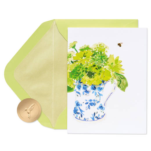 Florals Blank Greeting Card Image 1