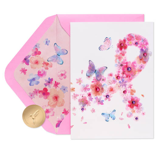 Blank Thinking of You Greeting Card- BCRF Partnership Image 1