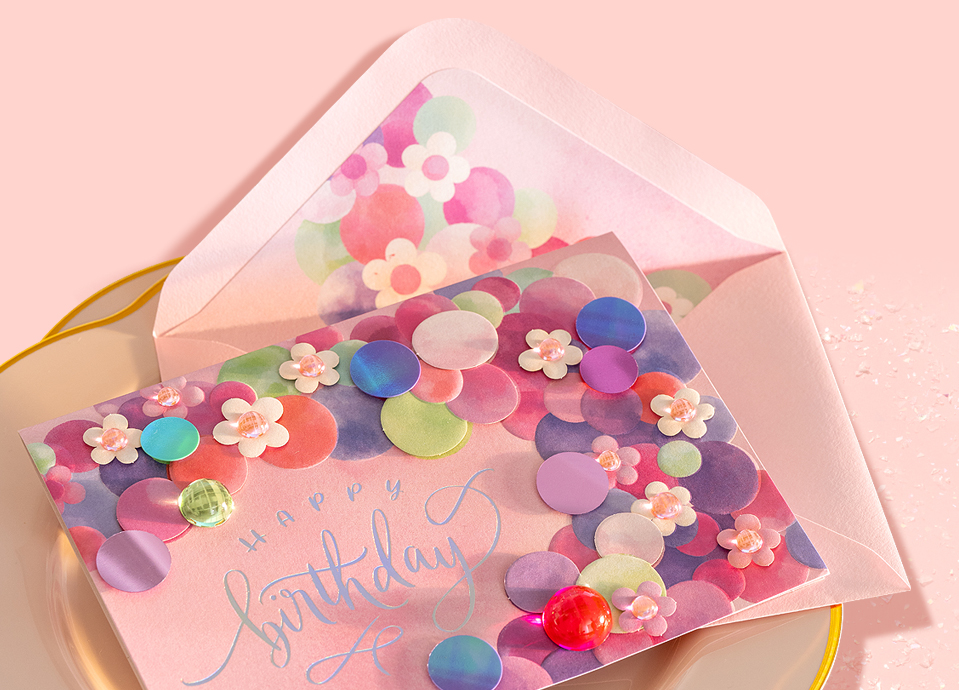Detailed Birthday Card