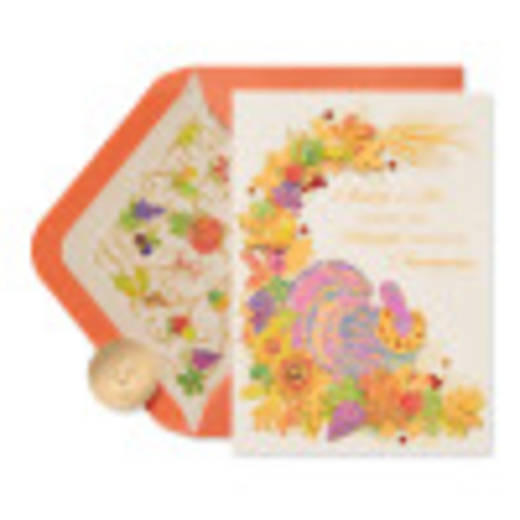 Harvest Thanksgiving Greeting Card