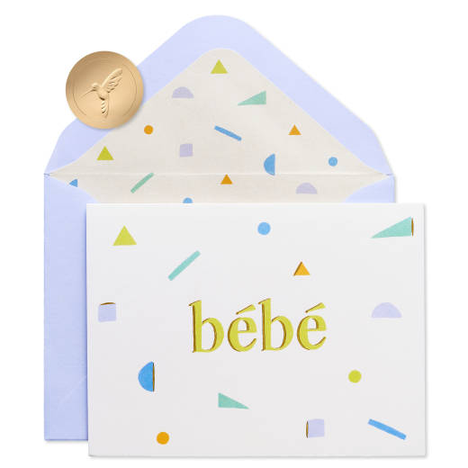 So Excited For You Baby Shower Greeting Card Image 1