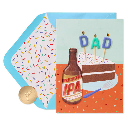 Hoppy Birthday Birthday Greeting Card for Dad Image 1