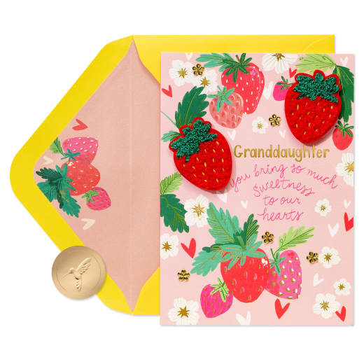 Birthday Wishes Birthday Greeting Card for Granddaughter Image 1
