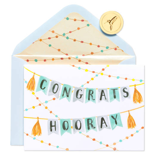 Banner Congratulations Greeting Card