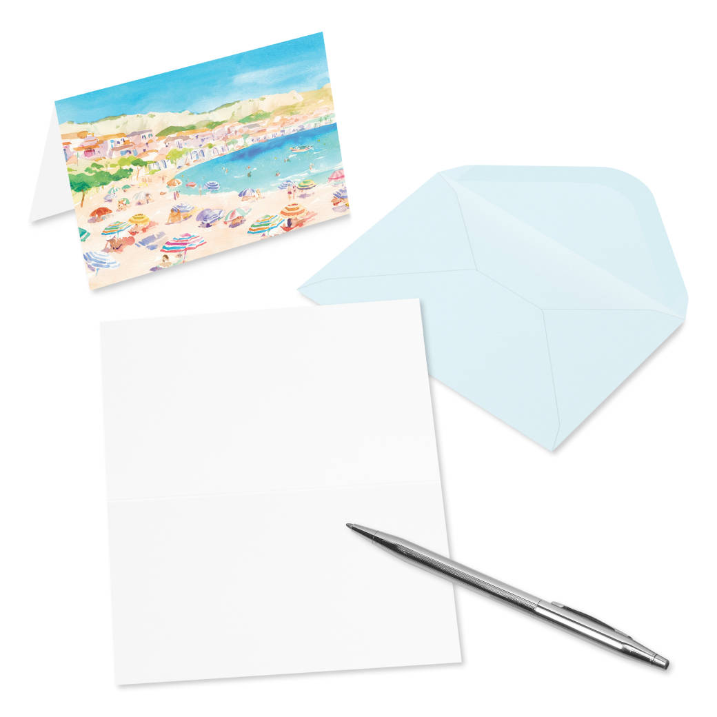 Beach 14-Count Blank Greeting Cards with Envelopes Image 4