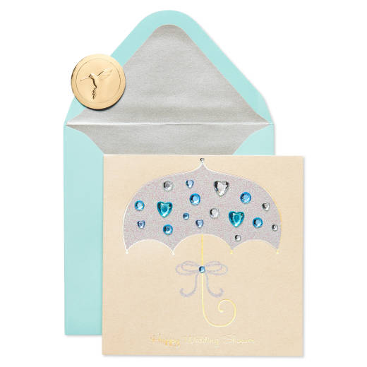 Dreams Come True Wedding Shower Greeting Card