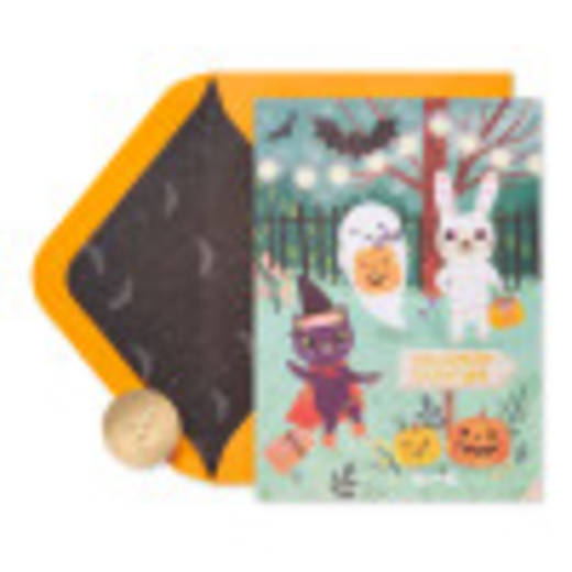 Spooky Party Halloween Greeting Card