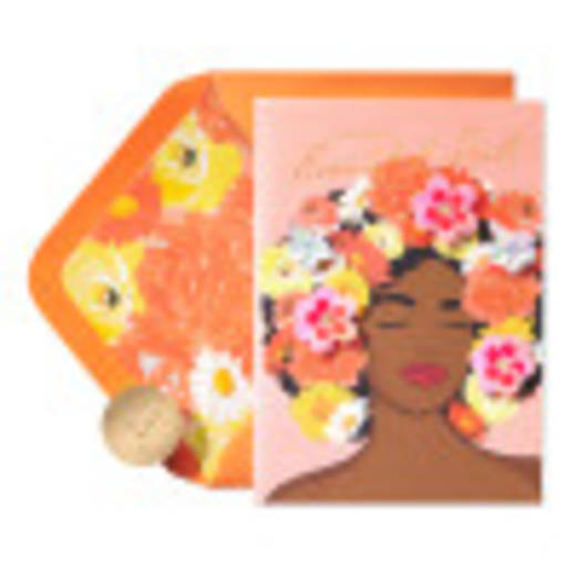 Beautiful Soul Blank Greeting Card - Illustrated by Cathy Williams