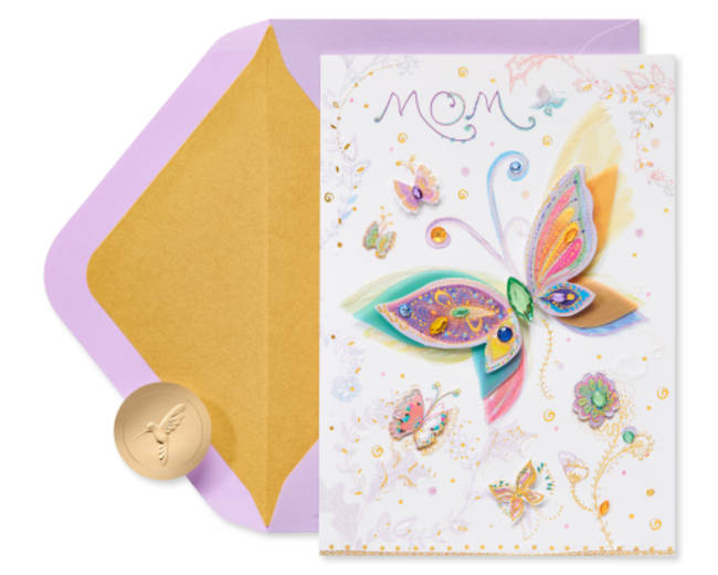Wishes From The Heart Birthday Greeting Card for Mom