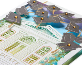 Bright Future Lasercut Grad Cap Graduation Greeting CardImage 5