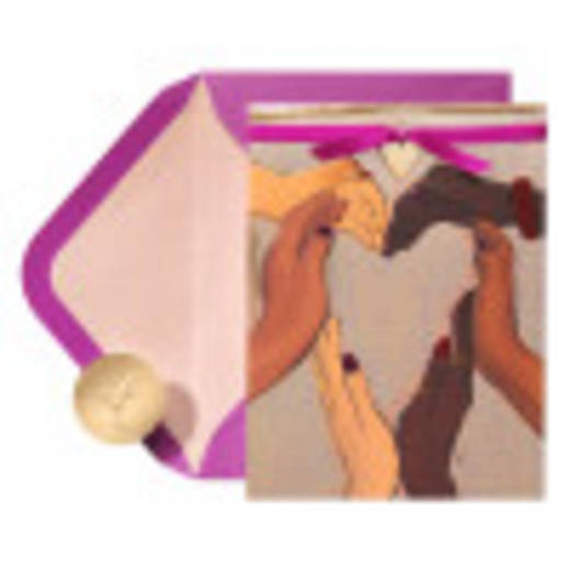 Sisterhood Friendship Greeting Card - Illustrated by Cathy Williams