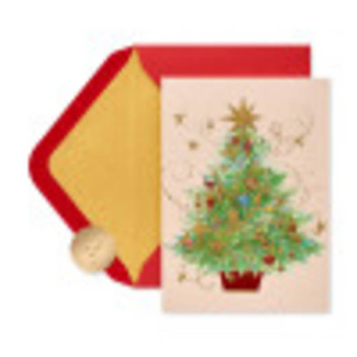 Warmest Wishes Christmas Greeting Card