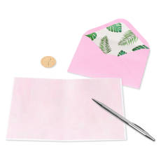 Flocking Fabulous Blank Greeting Card - Designed by Bella Pilar Image 3