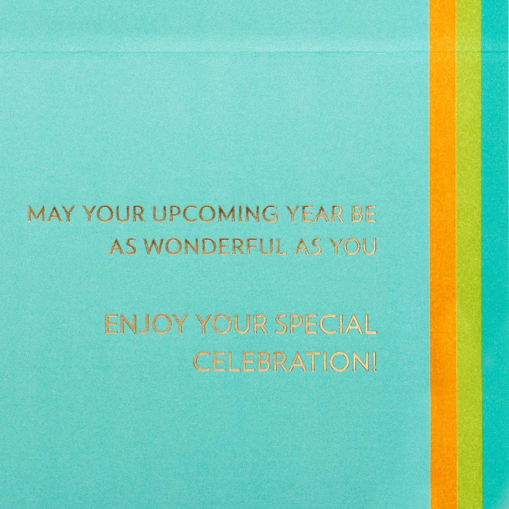 Balloon and Tassel Birthday Greeting CardImage 4