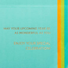 Balloon and Tassel Birthday Greeting CardImage 4