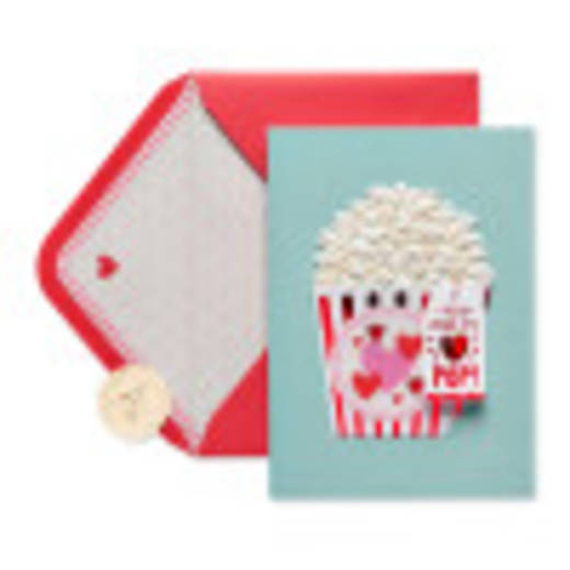 You Make My Heart Pop Funny Cute Valentine’s Day Greeting Card Image 1
