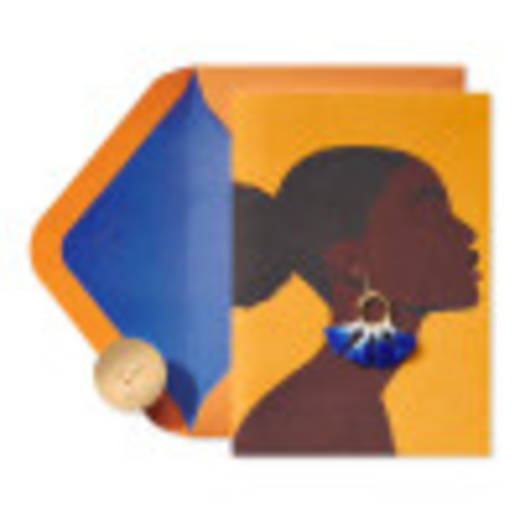 Fierce-fully and Wonderfully Made Friendship Greeting Card - Illustrated by Aminah Dantzler