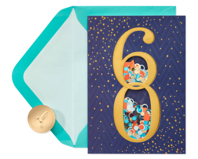 Shaking It Up 60th Birthday Greeting Card